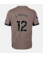 Tottenham Hotspur Emerson Royal #12 Alternativní Dres 2023-24 Krátký Rukáv